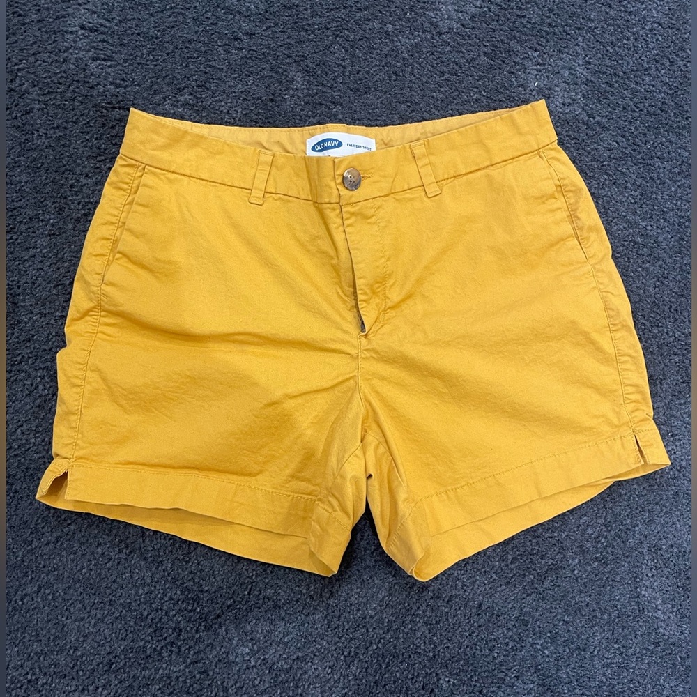 Old Navy Shorts Size 10 Mustard